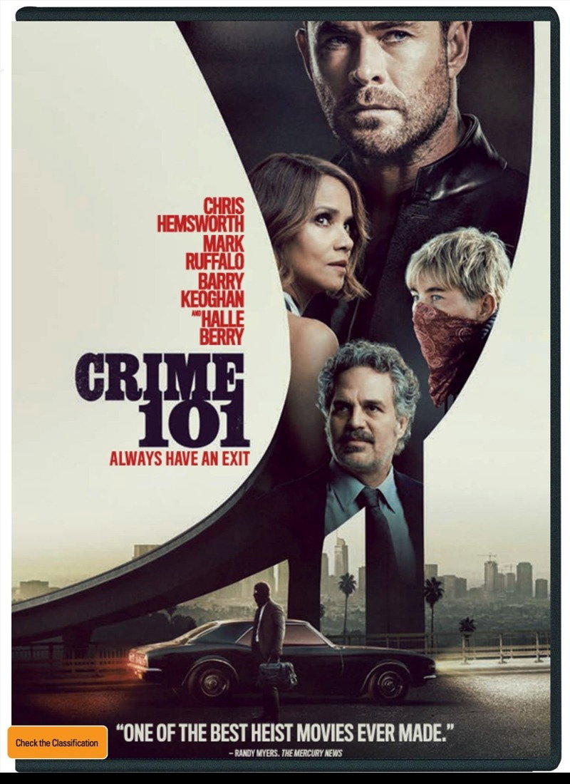 Crime 101 DVD