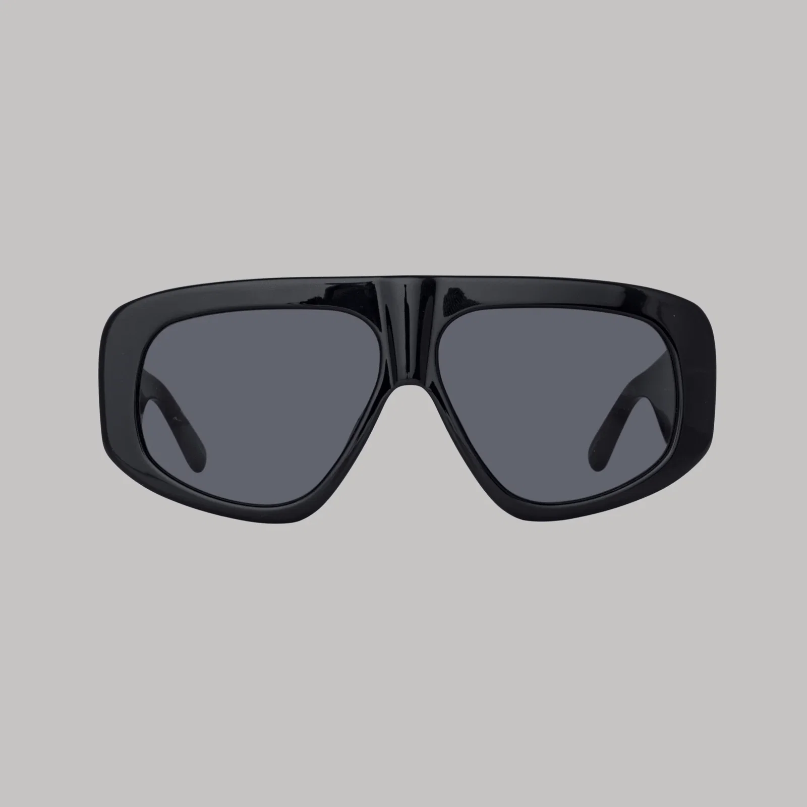 Image of Milano Oversized Sunglasses in Black