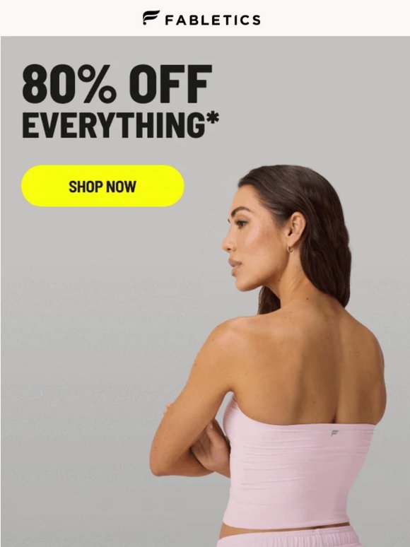 80% OFF EVERYTHING* (There’s More…) 💜