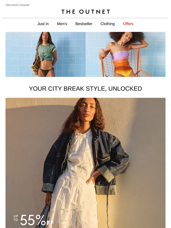 Pack less for your next city break