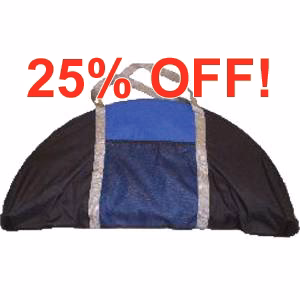 Image of 1 Folding Needak Soft-Bounce Blue Rebounder (limit 1 per order)