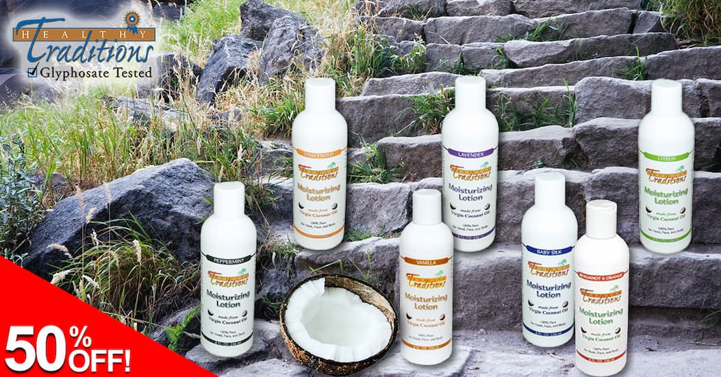 50% OFF Moisturizing Lotions