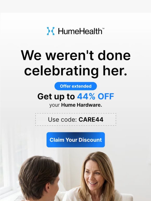 Last chance: Mother’s Day Sale Extended