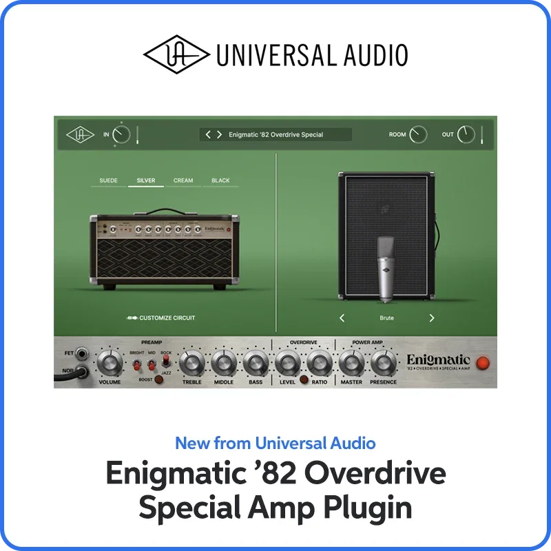 New from Universal Audio: Enigmatic ’82 Overdrive Special Amp Plugin
