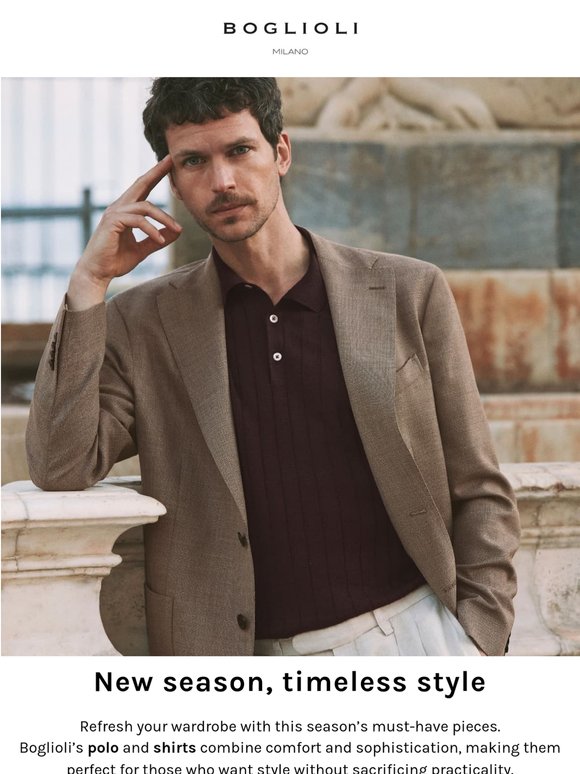 Polo and shirts for the new season