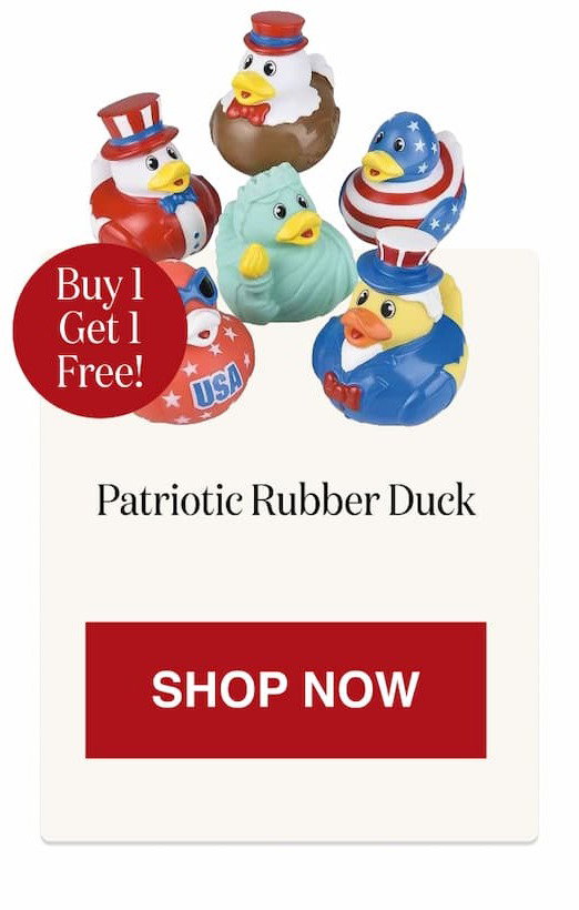 Patriotic Rubber Duck - BOGO [Click here to Shop Now]