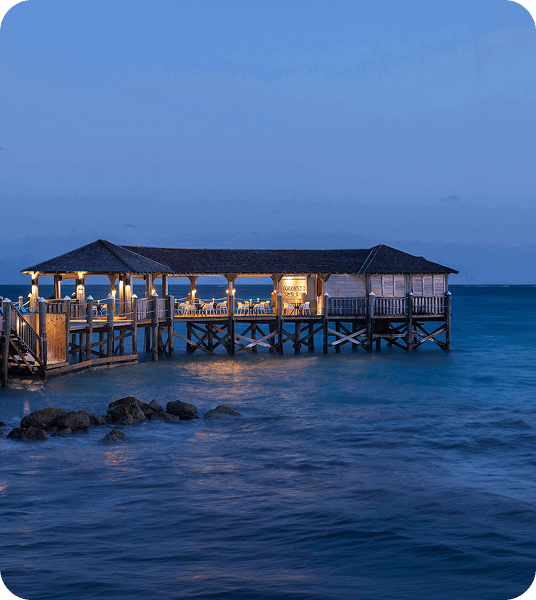 10 restaurants and 8 bars