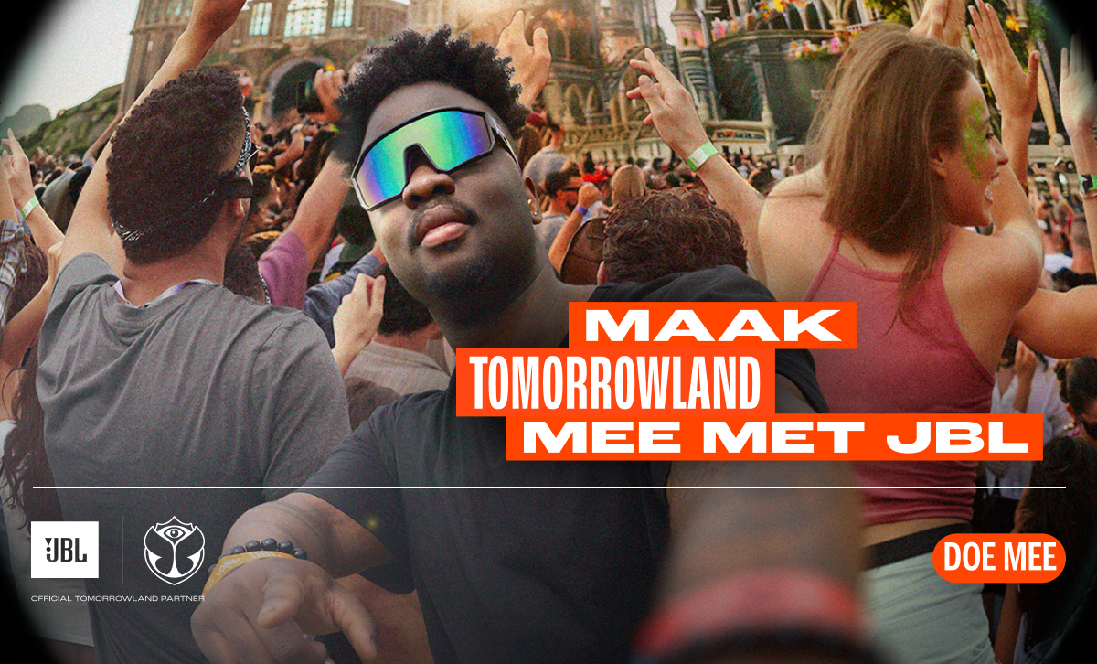 MAAK TOMORROWLAND MEE MET JBL