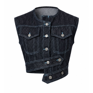 Indigo Denim Vest
