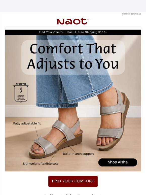 Adjustable Comfort, Elevated Style