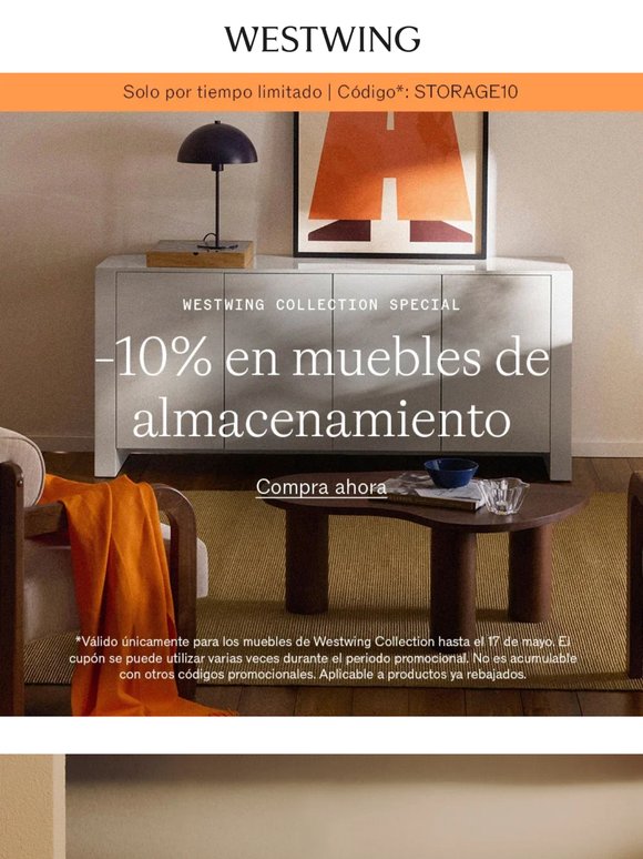 Westwing Collection Special: muebles con almacenaje -10%