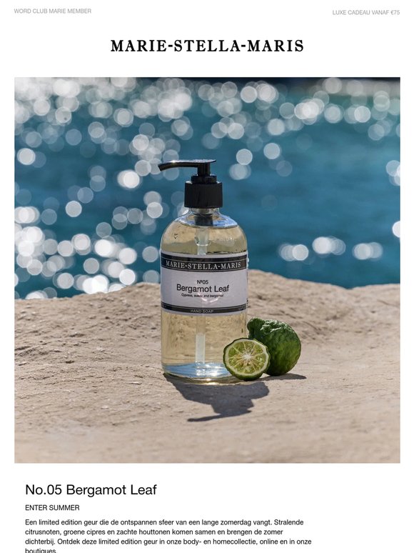 New: No.05 Bergamot Leaf