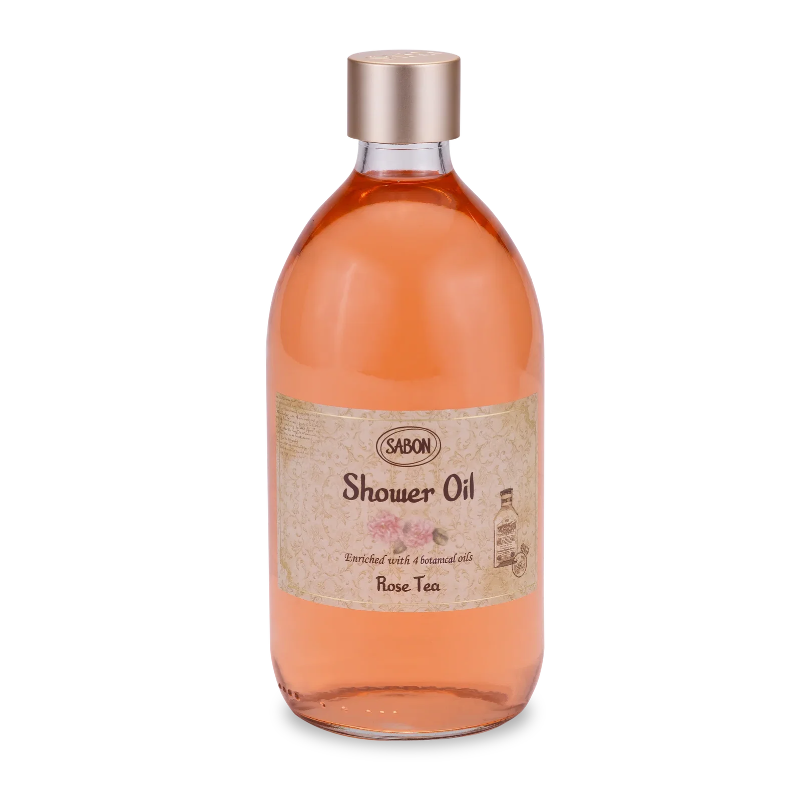 Image of Shower Oil Rose Tea 17.5 oz (500mL)
