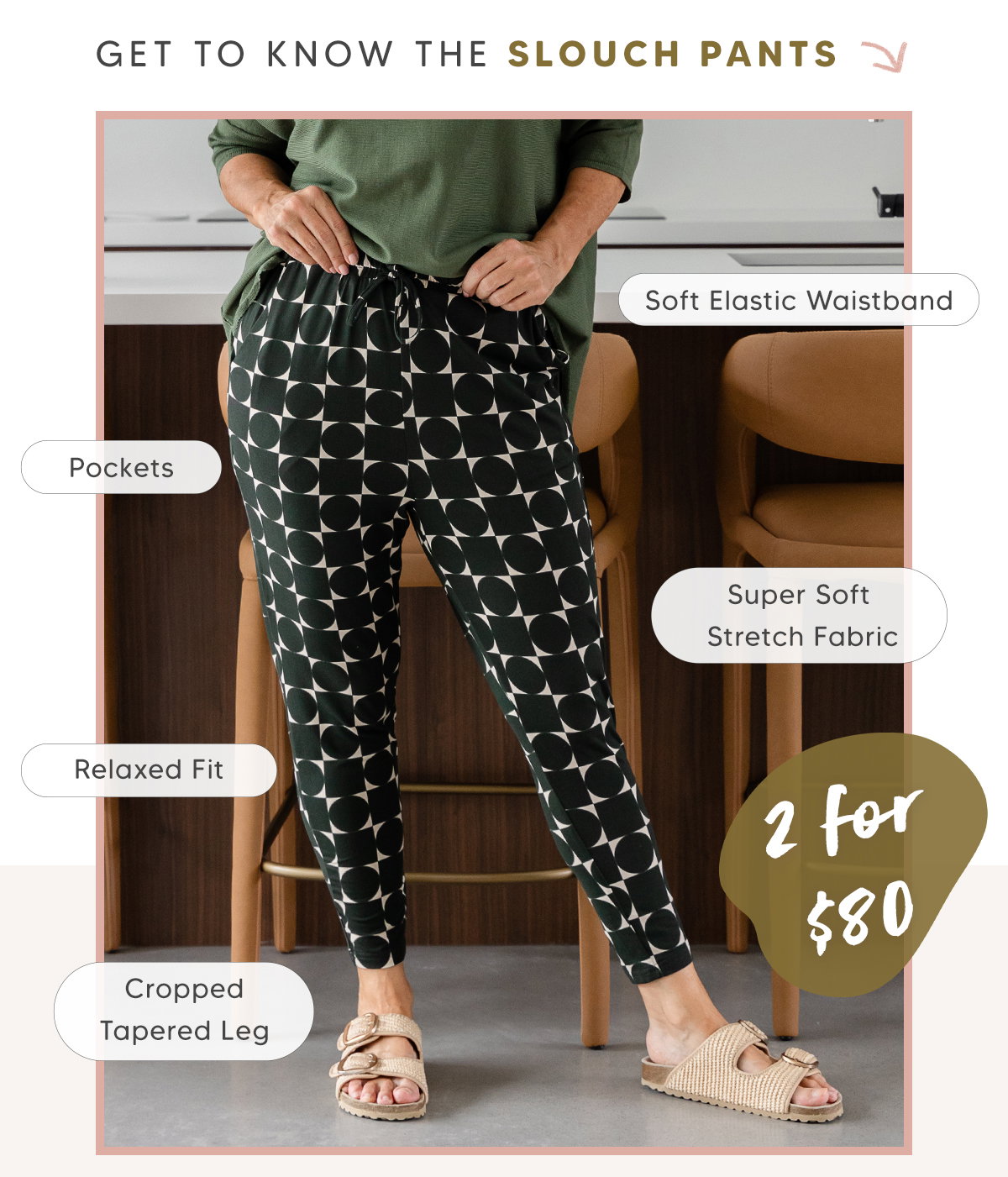 Slouch Pants Details