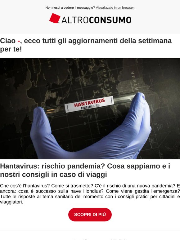 Hantavirus: rischio pandemia?