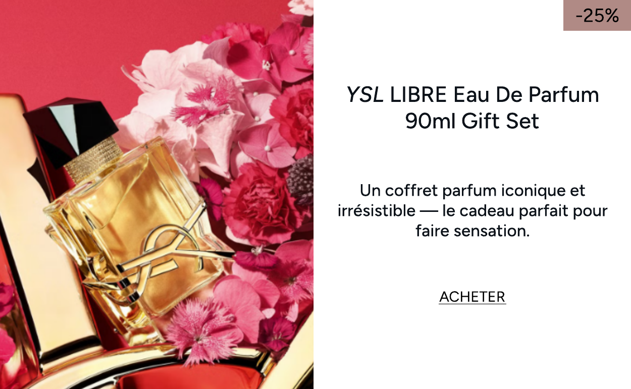 YSL Black Opium Eau De Parfum 50ml Gift Set