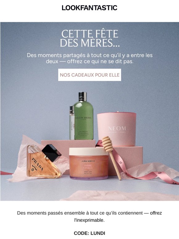-25% | Idées cadeaux Fête des Mères