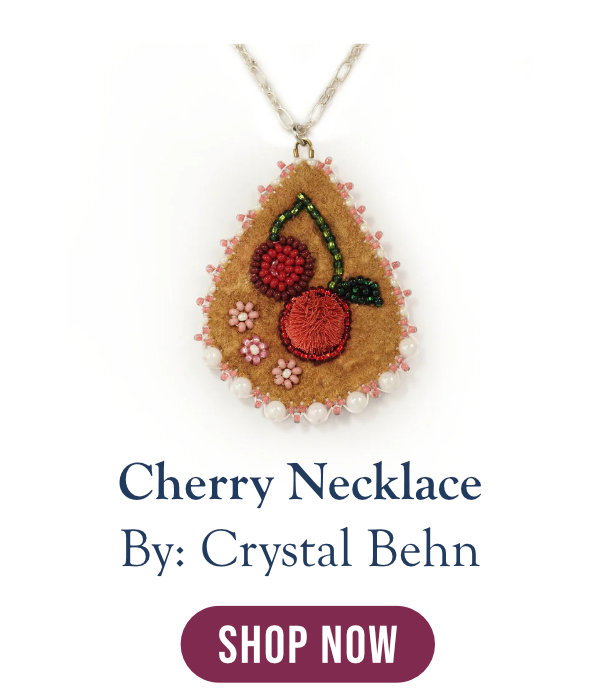 Cherry Necklace by Crystal Behn