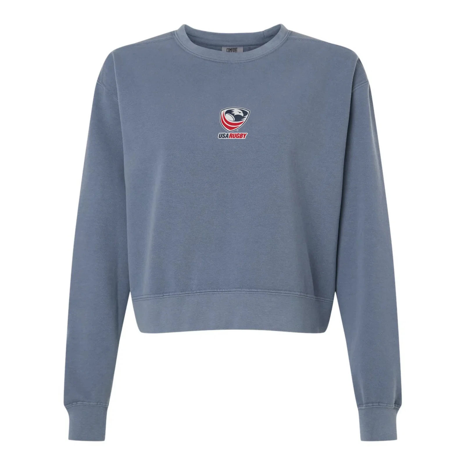 Image of Women's USA Rugby Mid-Length Crewneck Sweatshirt