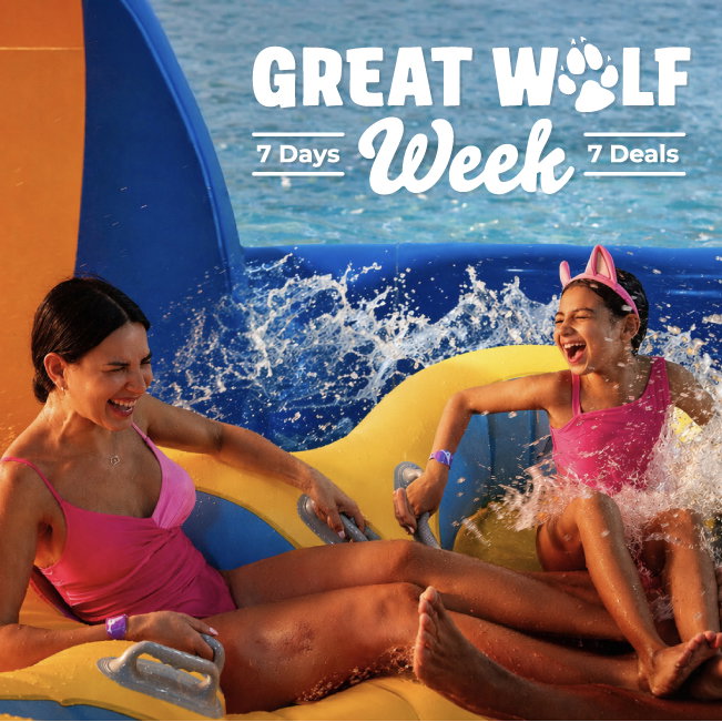 Great Wolf Week: 7 Days, 7 Deals