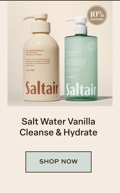 Salt Water Vanilla Cleanse & Hydrate Bundle