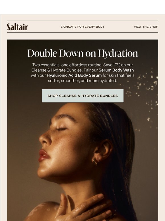 Double Down on Hydration