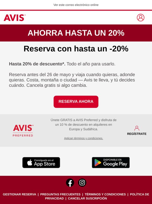 Ahorra hasta un 20% al alquilar tu coche