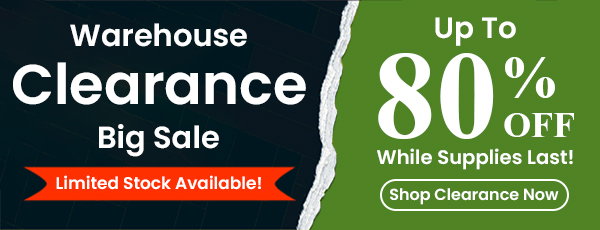 Warehouse Clearance Sale – Limited Stock Available!