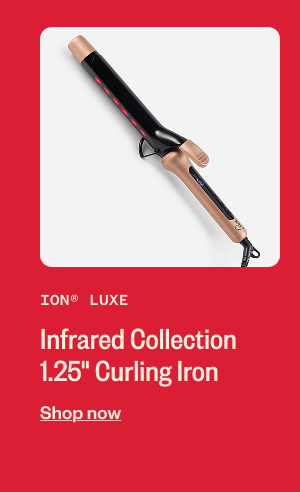 ION LUXE INFRARED COLLECTION 1.25" CURLING IRON - SHOP NOW