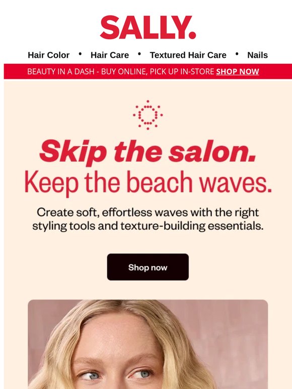 Your Shortcut to Beach Waves 💞