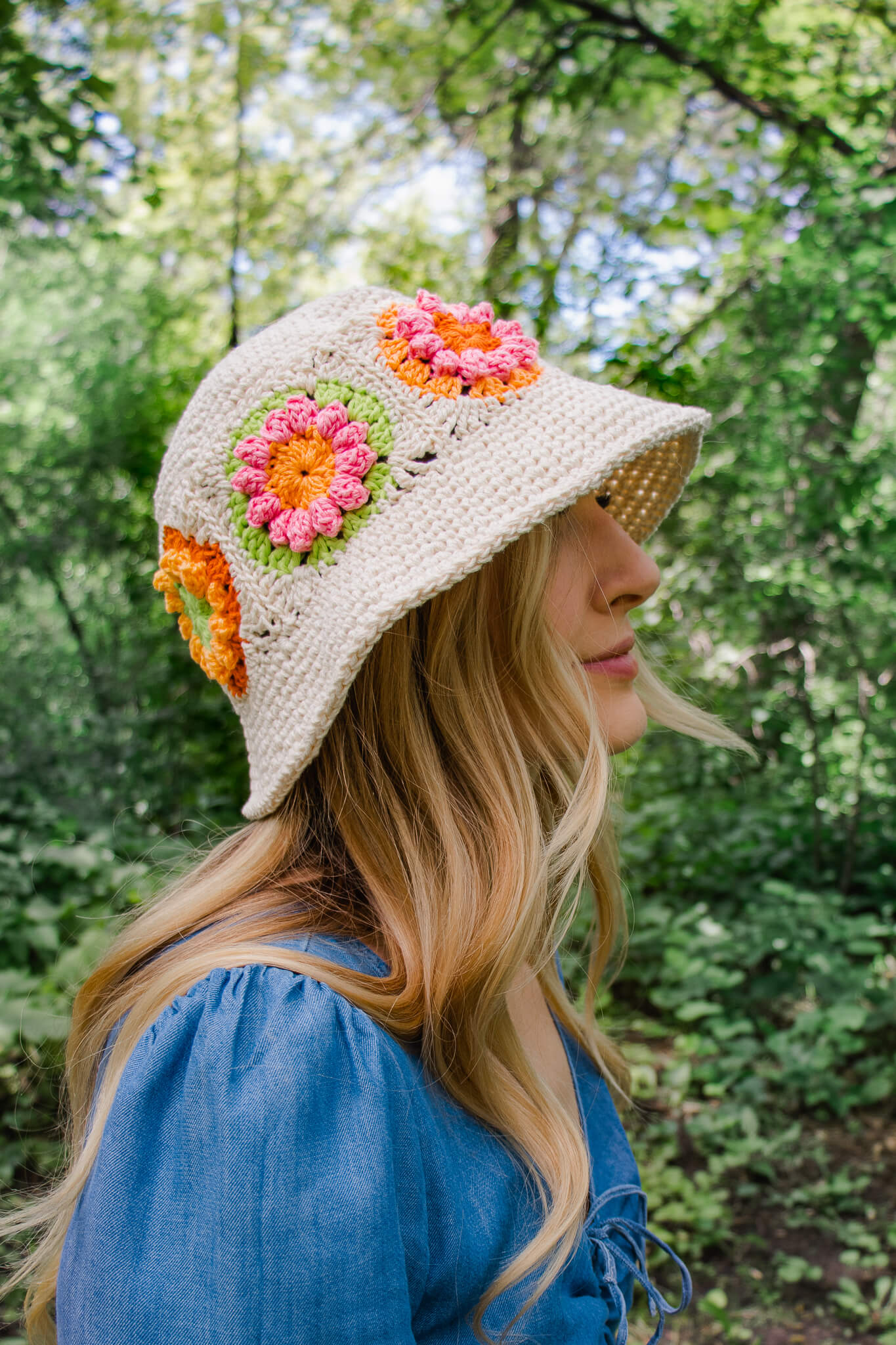 Image of Crochet Kit - Flower Market Bucket Hat