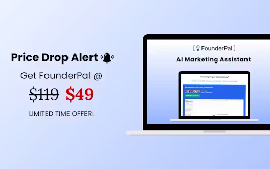 FounderPal – AI Marketing Assistant | Lifetime Access