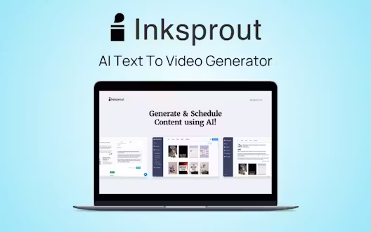 InkSprout – AI Text To Video Generator | Lifetime Access