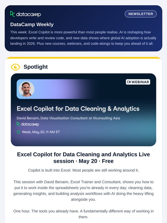 This Week: Copilot is built into Excel. Are you using it?
