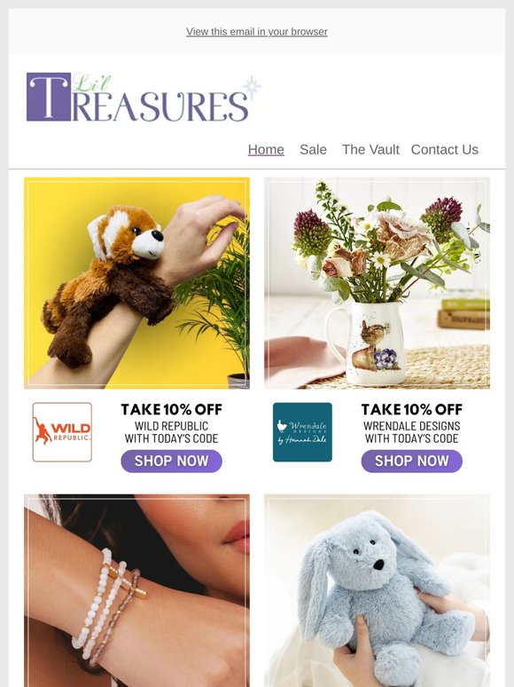On Sale Tonight 💜 Wild Republic | Wrendale Designs | Life Charms | Warmies