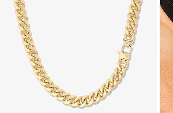 Julian Cuban Chain Necklace 10.8mm