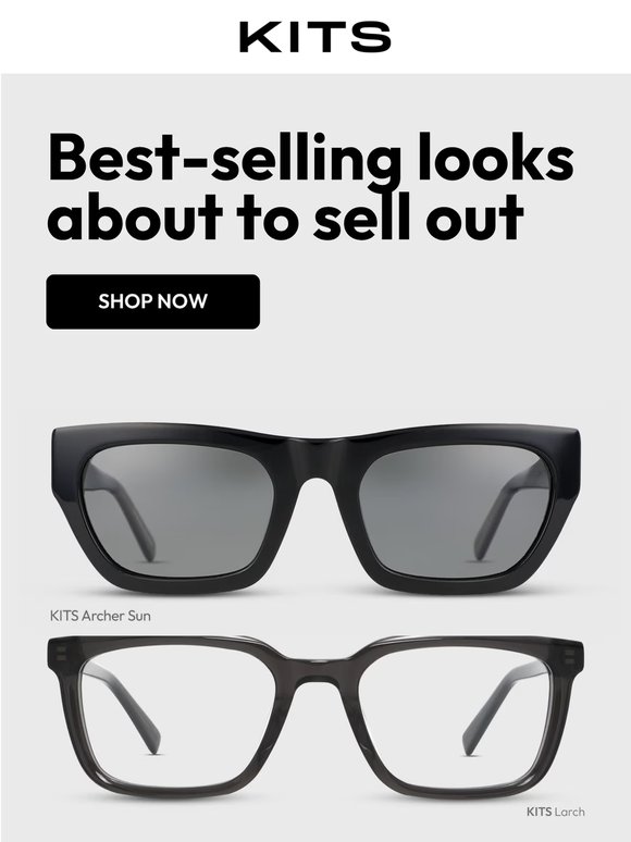Going fast: these best-sellers ⏰
