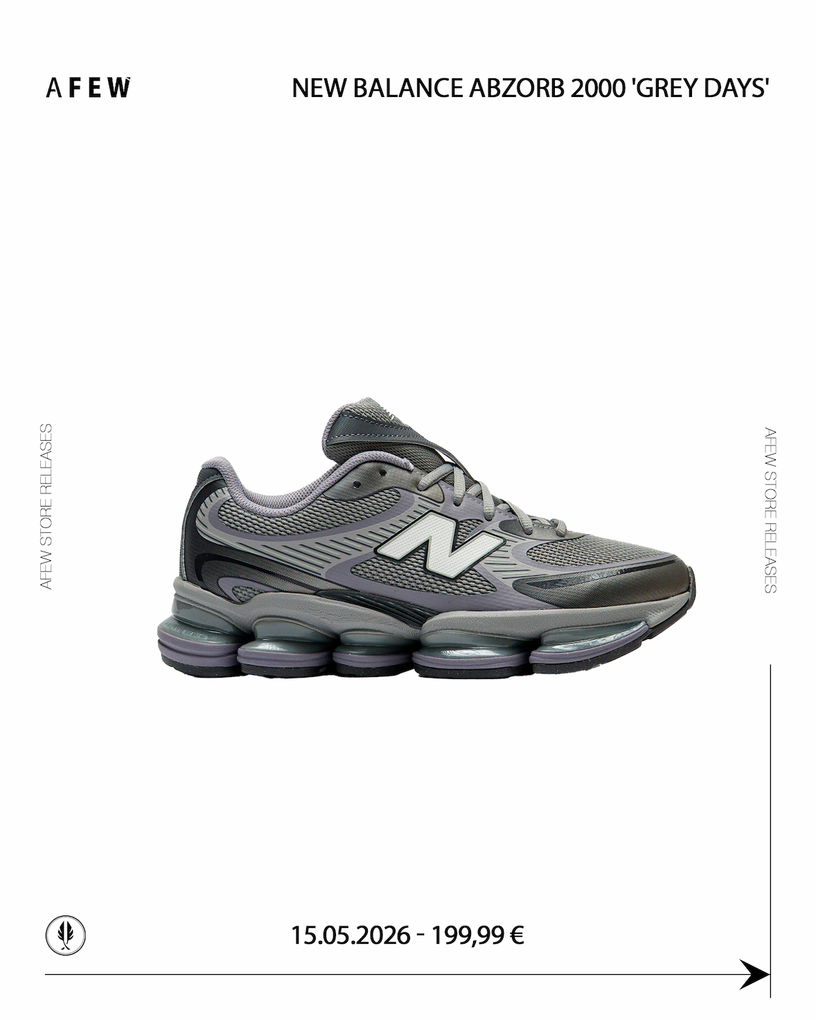 New Balance Abzorb 2000 'Grey Days'