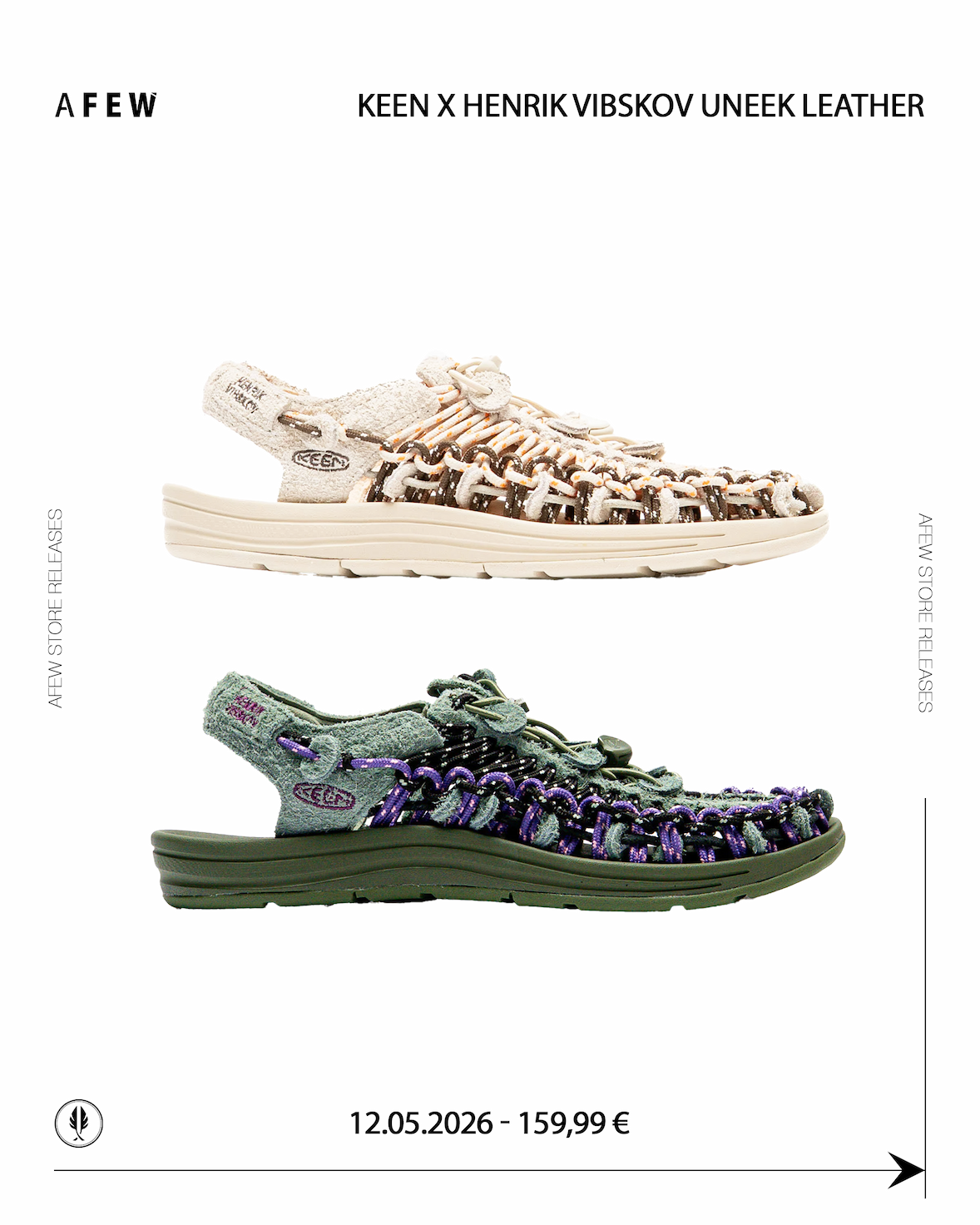 Keen x Henrik Vibskov Uneek LEATHER