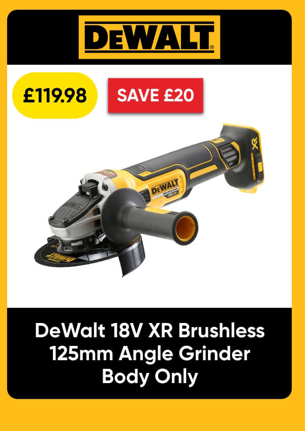 DeWalt DCG405N-XJ 18V XR Brushless 125mm Angle Grinder Body Only