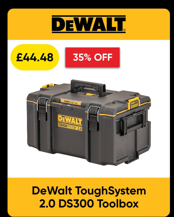 DeWalt ToughSystem 2.0 DS300 Toolbox 554x374x313mm