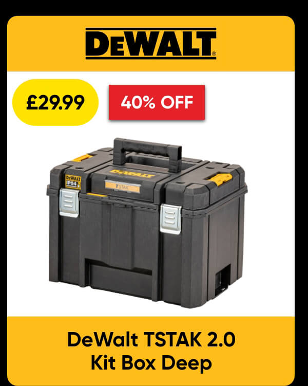 DeWalt TSTAK 2.0 Kit Box Deep 330x440x330mm