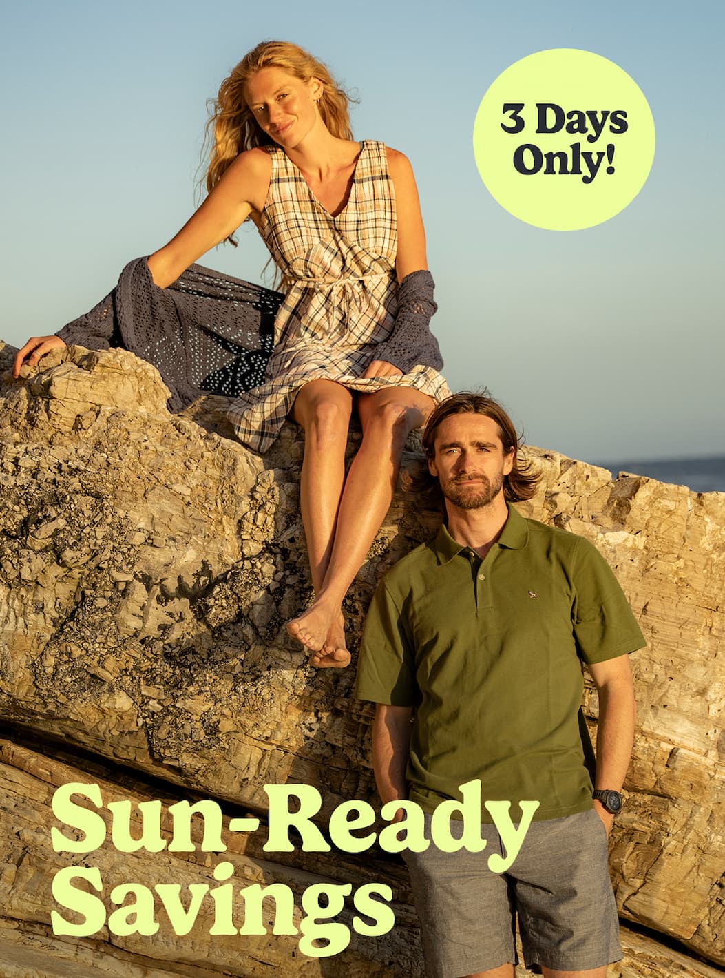 3 Days Only! Sun-Ready Savings