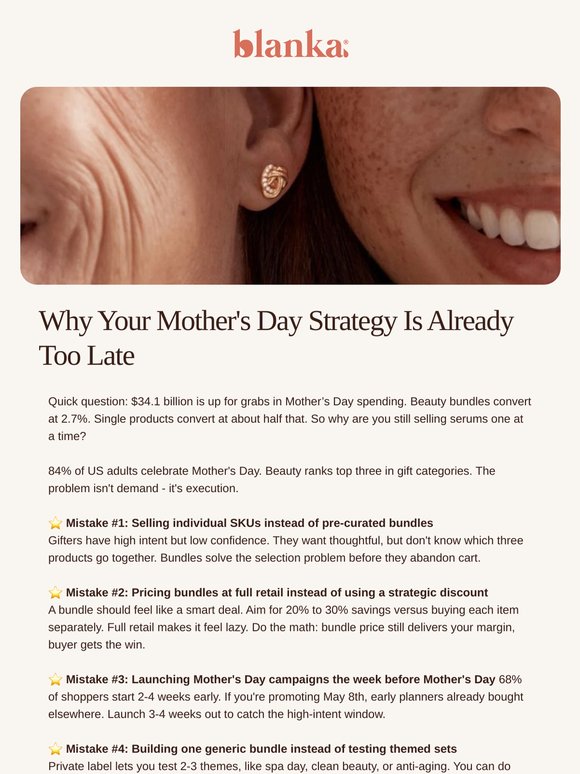 Why Your Mother's Day Strategy Is Already Too Late (Fix It Now)