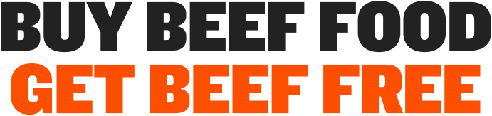 Buy One Get One On Beef Food