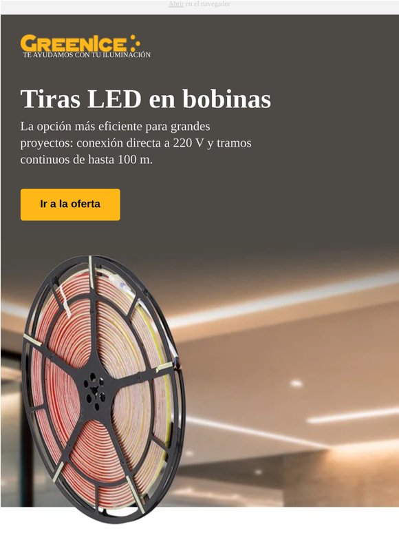 Conoce nuestras Bobinas de Tiras LED a 220VAC - Soluciones Profesionales