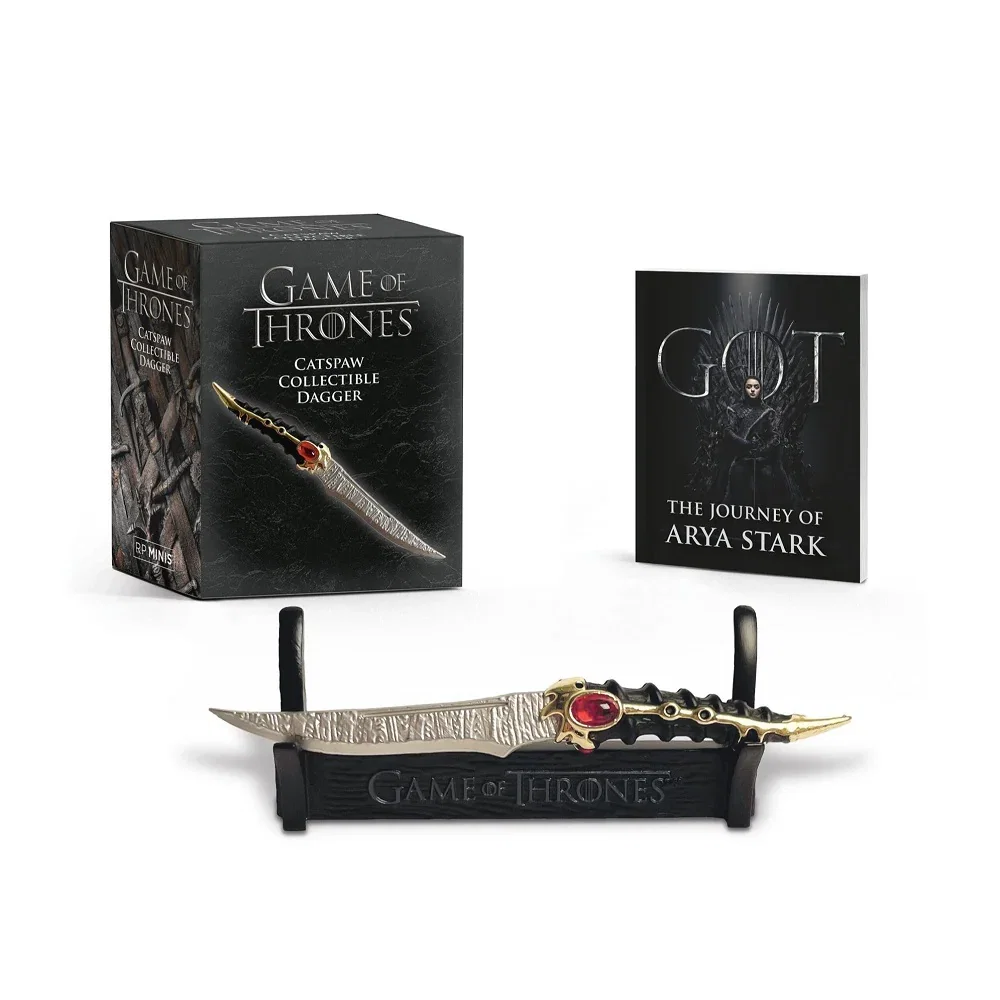 Image of Game of Thrones Catspaw Collectible Dagger with Book