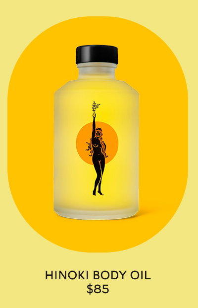 Hinoki Body Oil, $85 