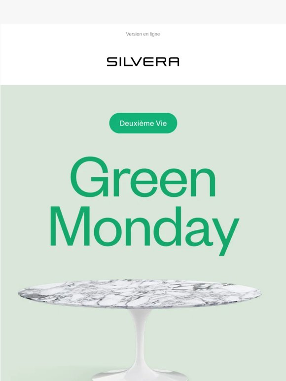 Green Monday : Des pièces de Deuxième Vie jusqu’à -70%