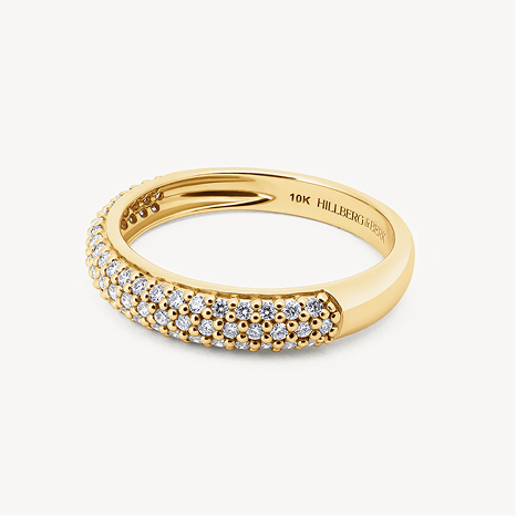 Lab Diamond Pavé Ring